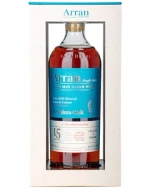 Flaske Arran Single Cask Whisky lagret på Oloroso sherryfad nummer 979